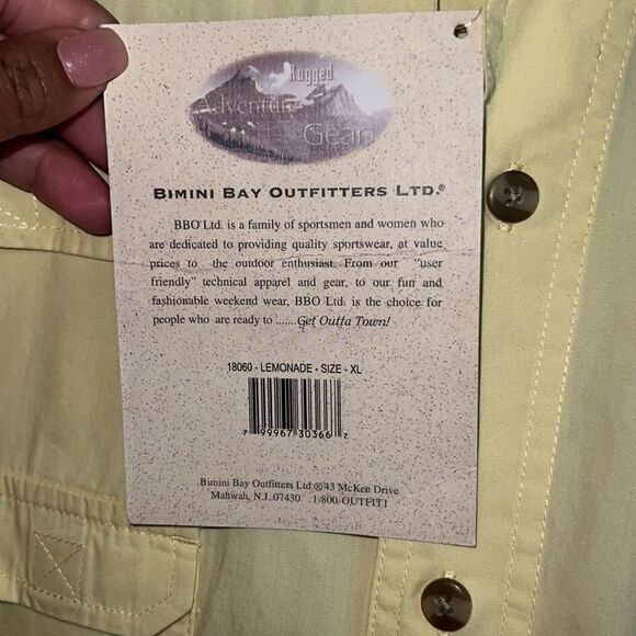 NWT BIMINI BAY button down - Picture 4 of 5